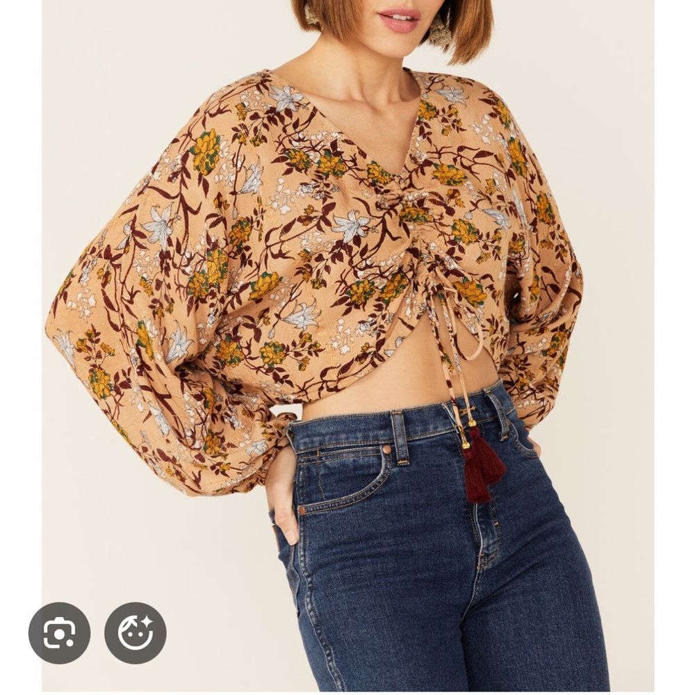 Z&L Marigold top in size M